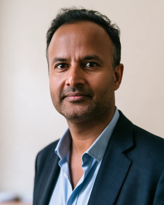 Arun, managing partner of a small Holborn law firm